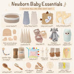 30 Piece Baby Gift Basket – Luxury Curated Baby Gift Basket for Newborn - Image 3