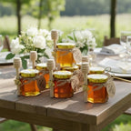 Adabocute Mini Honey Jars - Honey Pot With Honey Dippers, 60 Pack 1.5oz - Image 3