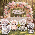 Honoson 4 Pcs Large 22" x 30" Woodland Animal Baby Shower Cardboard Cutouts by Honoson