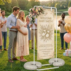 Yebo Wedding Welcome Sign Stand, Adjustable Display Easel with Carry Bag - Image 7
