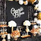 Sequin Backdrop 6x8FT Black Halloween Background Glitter Sequin Fabric - Image 5