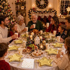 120 Pcs/24 Sets Gold Star Party Tableware Set for Guests - Image 4