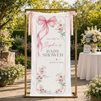 Custom Name Baby Shower Fabric Welcome Sign #10 - Image 2