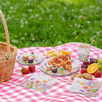 Ziliny Spring Party Decorations, Paper Plates Napkins Cups Serve 50, Tulip - Image 5