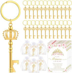 Ferreve 50 Sets Baby Shower Bottle Opener Favors Crown Charms, Fresh by Ferreve