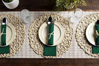 100 Linen-Feel Colored Paper Napkins - Decorative Cloth-Like Green Dinner Napkins - Soft And Absorbent. For Christmas, Kitchen, Party, Wedding, Bathroom Or Any Occasion. (Pack of 100) - Image 4