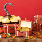 Bright Creations Baby Shower Decorations Mini Unfinished Wooden Treasure Boxes - 3.5 x 2.2 x 2 In, Brown, Pack of 24, Chest Style - Wooden Treasure Chest to Paint & Party Favors - Image 2