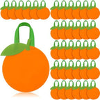 Tranqun 36 Pcs Orange Party Favor Bags with Handle Little Cutie Baby Shower by Tranqun