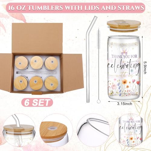 Boao 6 Set Baby in Bloom Baby Shower Game Prizes Gifts for Guest Winners - Image 2