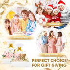 5 Pack Baskets For Gifts Empty, 10x12” White Gift Basket Kit with Clear Bags Gold Bows 200g Crinkle Cut Paper Empty Gift Baskets to Fill Large Gift Baskets for Christmas, Birthdays, Holidays, Weddings - Image 7