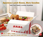 Happyhiram 40 Pack Christmas Red Striped Large Gable Boxes, 9x6x6 Inch - Image 2