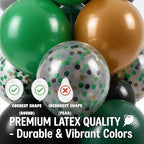 Hiins Green Brown Balloon Stand Kit for Floor and Table with Base for Party Decor - Image 5