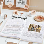 Lanpn Wedding Anniversary Journal - The Story of Us, Linen Dating 1st to 70th Couple Memory Book Wedding Scrapbook, 190 Pages Love Stories Notebook Marriage Newlywed Bridal Shower Gift, Beige - Image 4