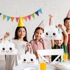 Tranqun 36 Pcs Cloud Party Favor Bags with Handle Cloud 9 Decorations - Image 5