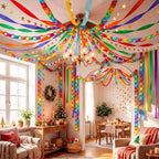 TaoBary Colorful Party Decorations 600 Large Paper Chain, Rainbow, Large Size - Image 3
