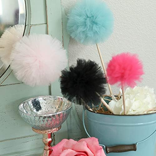Expo International Decorative Matte Tulle, Roll/Spool of 6” X 100 Yards, Lightweight Polyester Tulle Fabric for Tutus, Costumes, and Party Decorations, Washable, Easy-to-Use, Coral - Image 5
