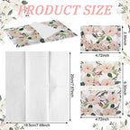 PerKoop 100 Pack Travel Tissues Pocket Size, 3 Ply, Magnolia - Image 3
