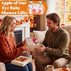Batiyeer 25 Pcs Apple of Our Eye Theme Baby Shower Soap Thanks Card Bag - Image 6