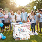 AmazingSpark 28in Giant Gender Reveal Gift Box Kit, Baby-q - Image 6