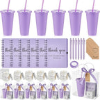 Nuogo 6 Sets New Parent Shower Prizes, Purple Color, Classic Style by Nuogo