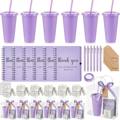 Nuogo 6 Sets New Parent Shower Prizes, Purple Color, Classic Style by Nuogo