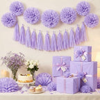 500 Sheets Lavender Tissue Paper Bulk 15 x 20 Inch for Fall Wedding Gifts - Image 3