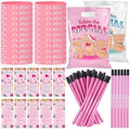 Resurhang 50 Set New Mom Gifts Bulk, Pink Baby Shower Breastfeeding Favors by Resurhang