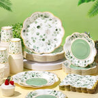Funnymoom 250 Pcs Sage Green Eucalyptus Party Decorations Wedding Serves 50 - Image 6