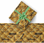 AOFUN Wrapping Paper for Boys and Men - Custom Gifts Just Because for Her - 3 Rolls 58" x 23" - Image 2