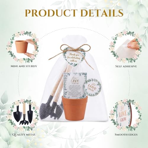 Amyhill 50 Sets Let Love Grow Wedding Favors for Guests Bulk - Image 3