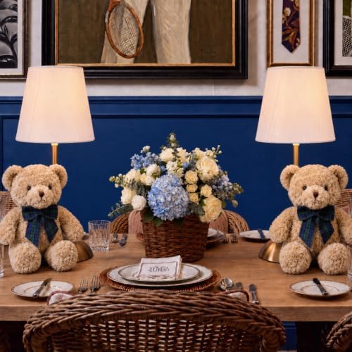 4 Sets Tartan Plaids Baby Shower Table Centerpieces Tablescape - Image 4