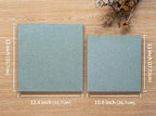 Large Photo Album Self Adhesive 4x6 8x10 10x12 13"x12.8" Magnetic Scrapbook Album 12.6"x11" Inch 60 Sticky Pages Linen Cover DIY Photo Album with A Metallic Pen and DIY Stickers(Green) - Image 5