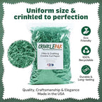 10LB Light Green Crinkle Cut Paper Filler USA Made - Image 4