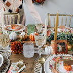 Kate Aspen 12pcs Fall Decor Orange Pumpkin Place Card Holder, Place Settings for Thanksgiving Table Decor, Fall Themed Weddings, Bridal Brunches (Place Cards Included) - Image 5