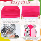 Foilswirl 34 Pieces Disco Cowgirl Party Decorations Cowgirl Arch Covers 4ft 5ft 6ft Pink Spandex Backdrop Covers Hot Pink Silver Balloon Disco Foil Balloons for Birthday Bachelorette Wedding Party - Image 6