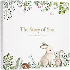 Keepsake Baby Memory Book – Timeless Gender Neutral First 5 Year Baby Book by ZIRIZANE