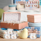 MTLEE Pink Bear Baby Shower Favors Candles Lavender Scented Candles Gifts Bear Baby Shower Rustic Tea Light for Guests Gender Reveal Birthday Decorations - Image 5