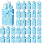 Qilery 50 Sets 8" Baby Shower Favor Bags, It's a Boy Gift Bags with Handle by Qilery