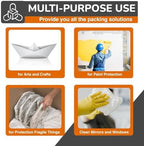 Party Solids White Tissue Paper for Gift Bags 20" X 30" - Image 5