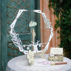 Personalized Wedding Guest Book Alternative, Cherry Blossom Drop Box Frame - Image 4