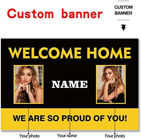 Custom Welcome Home U.S. Army/United States Military Banner, Sign(5x7.5ft) - Image 2
