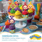 Treasures Gifted Officially Licensed Teletubbies Cake Decorations - 1 Cake Topper & 24 Cupcake Toppers & Wrappers - Teletubbies Birthday Party Decorations - Party Supplies (Pack of 2) - Image 6