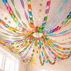 TaoBary Colorful Party Decorations 600 Sheet Paper Chain - Image 5