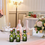 Queekay 20 Pack Mini Swing Top Glass Bottles - Image 6