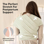 KeaBabies Baby Wrap Carrier, All in 1 Original Baby Carrier (Chevron Maze) - Image 5