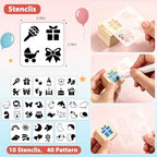 wookidel 118PCS Baby Shower Games Kit, Baby Blocks for Baby Shower - Image 4