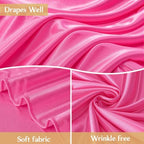 Big Hot Pink Bow Backdrop Party Decorations Pink Bow Decor 48x24x120 Inches Giant Bow Birthday Party Backdrop for Wedding Baby Shower Bridal Shower Photography Coquette Room Decor - Image 4