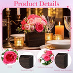 6 Sets Artificial Peonies Flower Table Centerpieces,Mixed Pink - Image 4