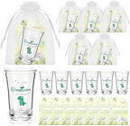 Sliner 48 Pcs Dinosaur Baby Shower Acrylic Shot Glasses, 1.4oz Card Bag by Sliner