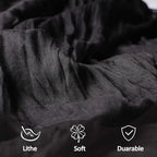 12 Pack 23 x 120 Inch Black Table Runner 10Ft Cheesecloth - Image 5
